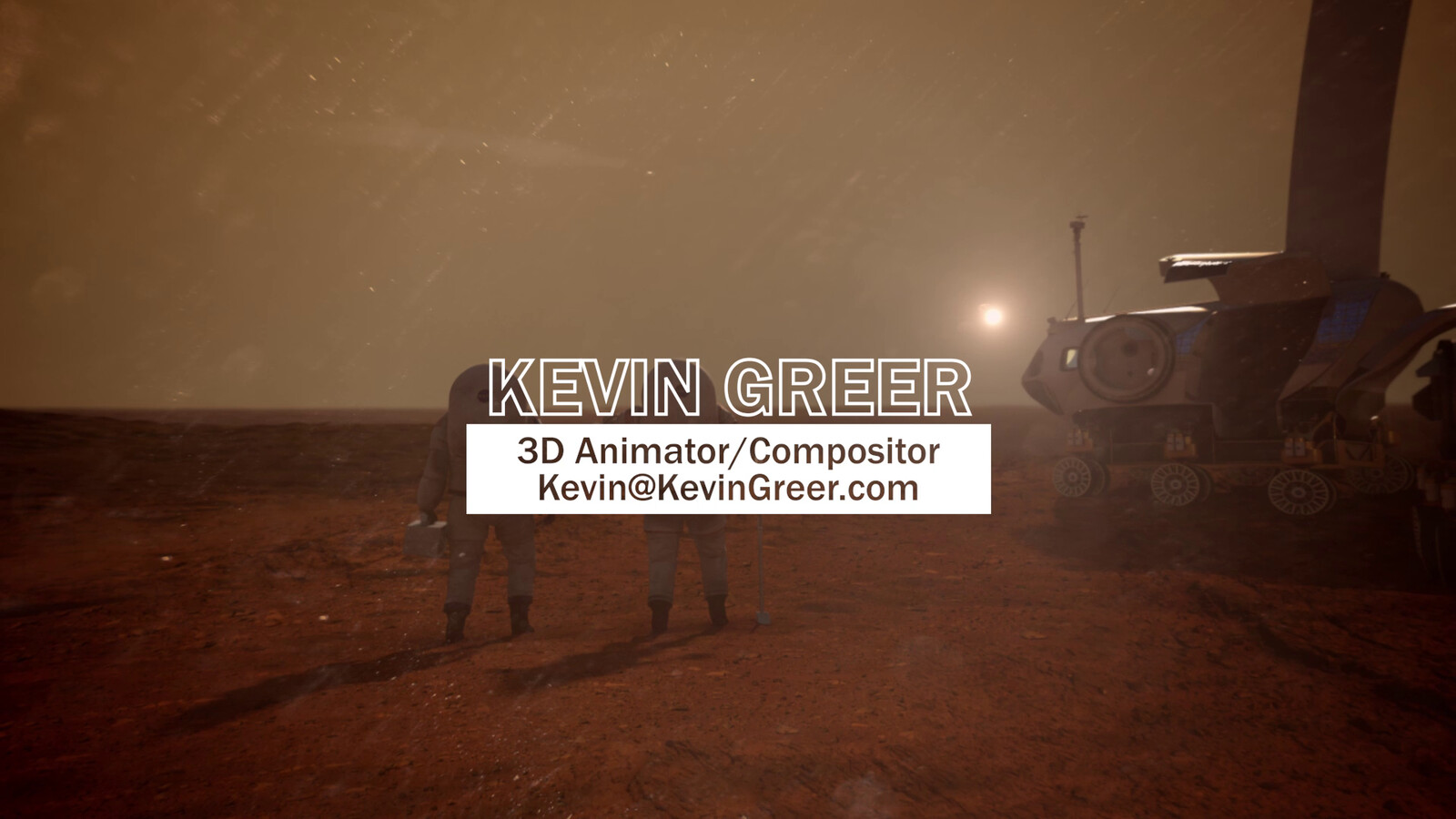Kevin Greer - Demo Reel
