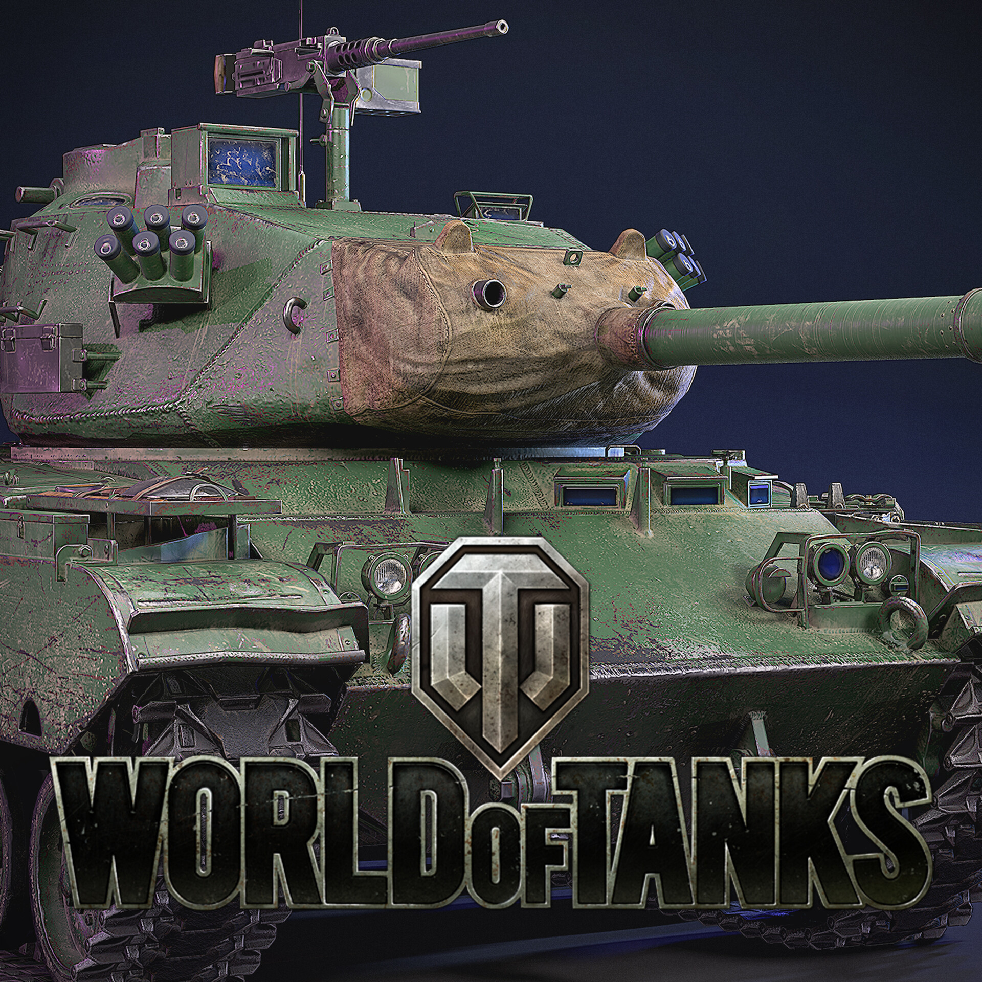 ArtStation - World of Tanks - Walker Bulldog M41D