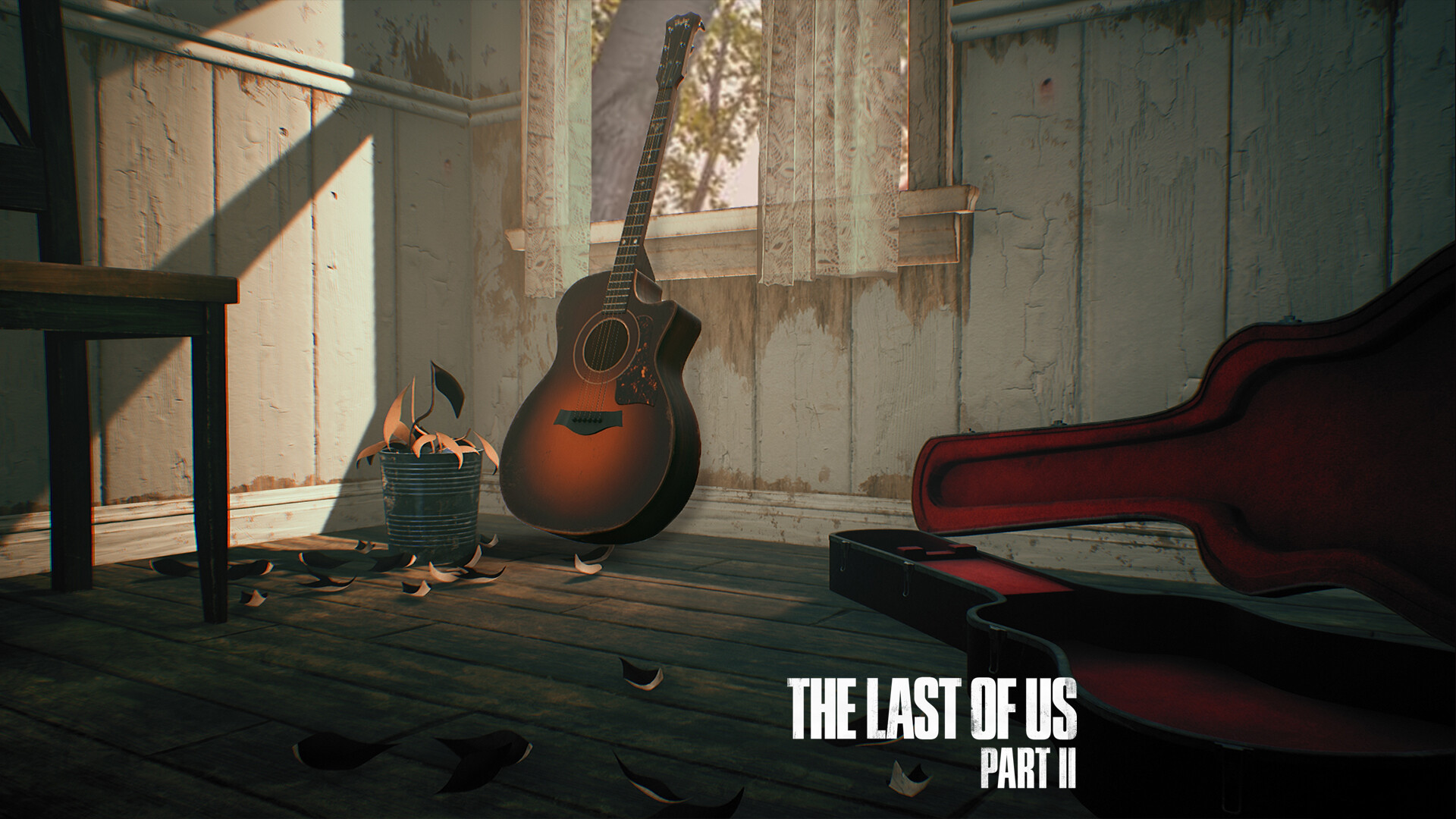 The Last of Us Part 2 Guitar Concept Art 4K Wallpaper #5.1804
