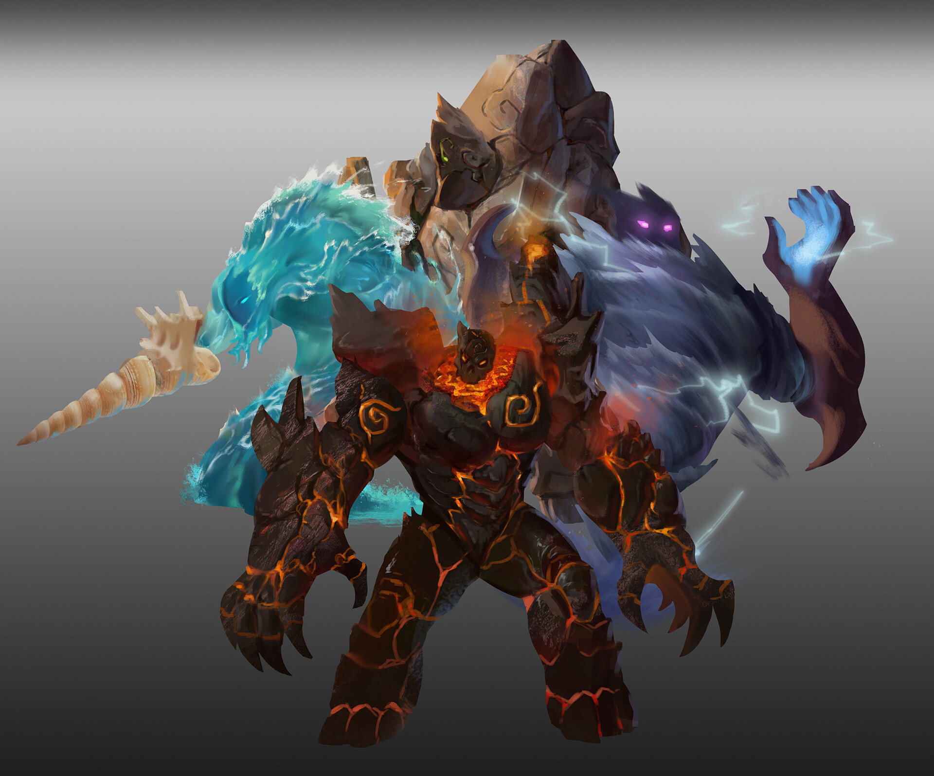 Artstation Elementals