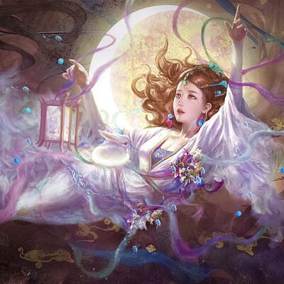 ArtStation - 嫦娥奔月