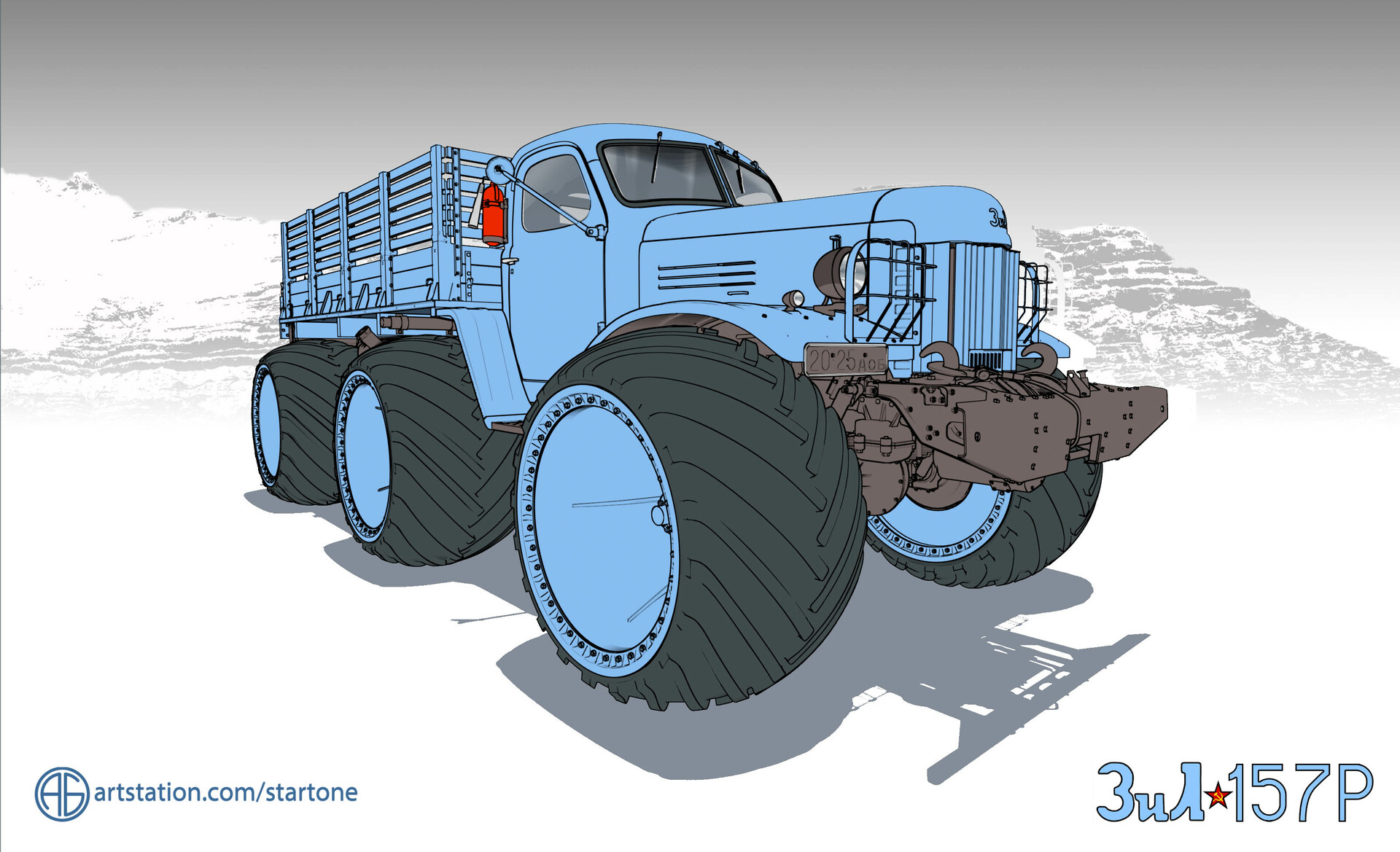 ЗИЛ-157р