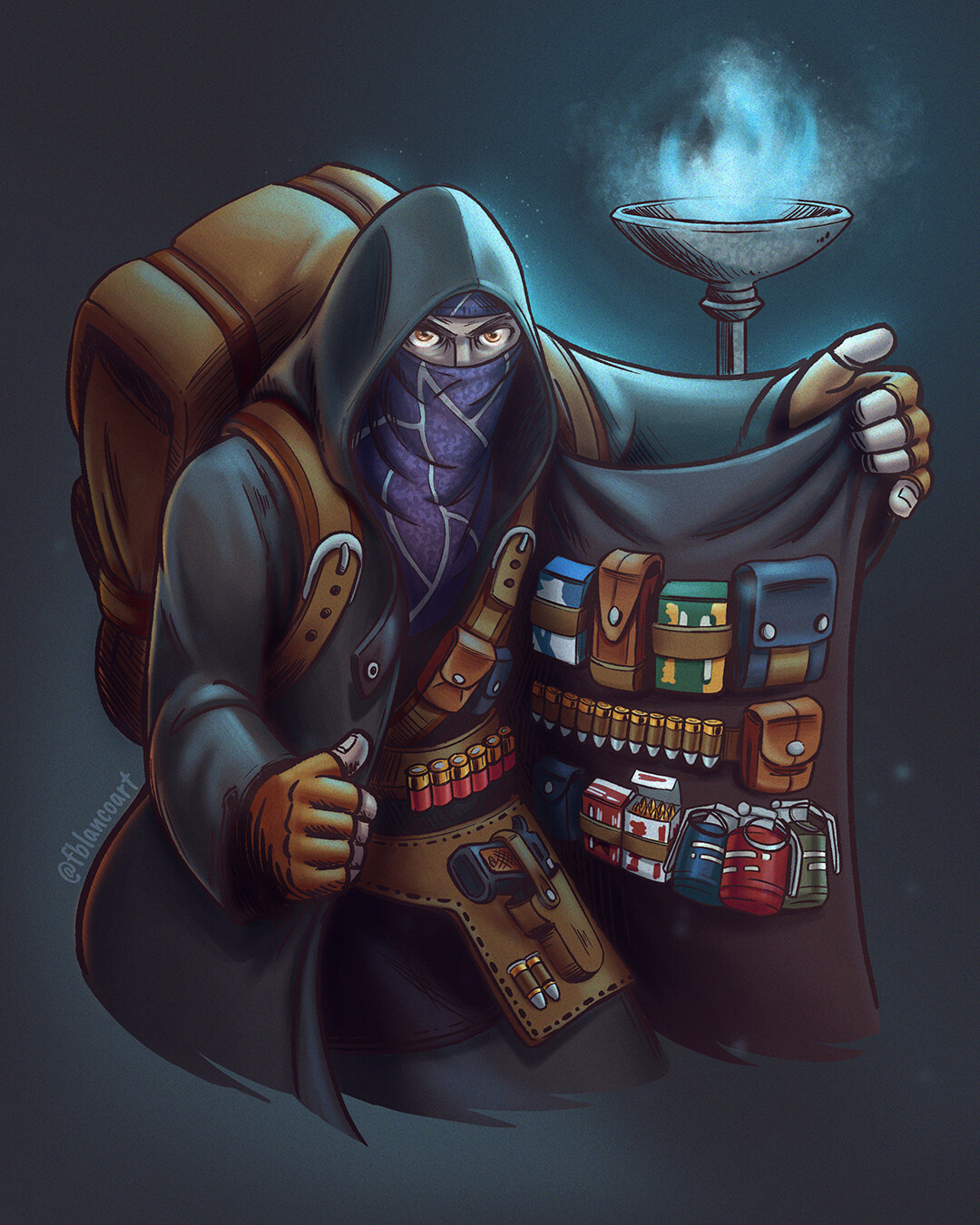 ArtStation - The Merchant, Felipe Blanco