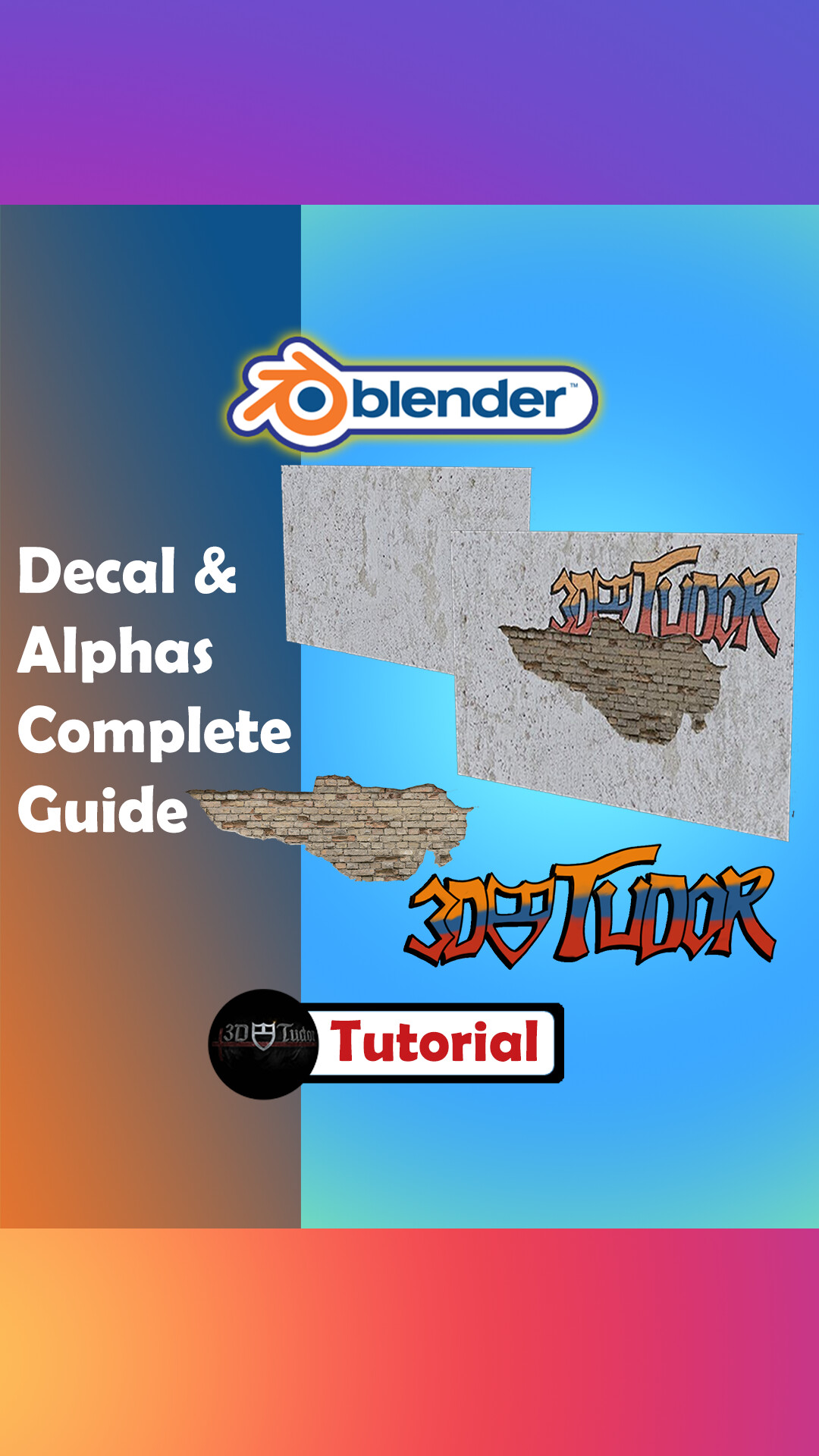 ArtStation Decals & Alphas Complete Blender 2.8 Guide