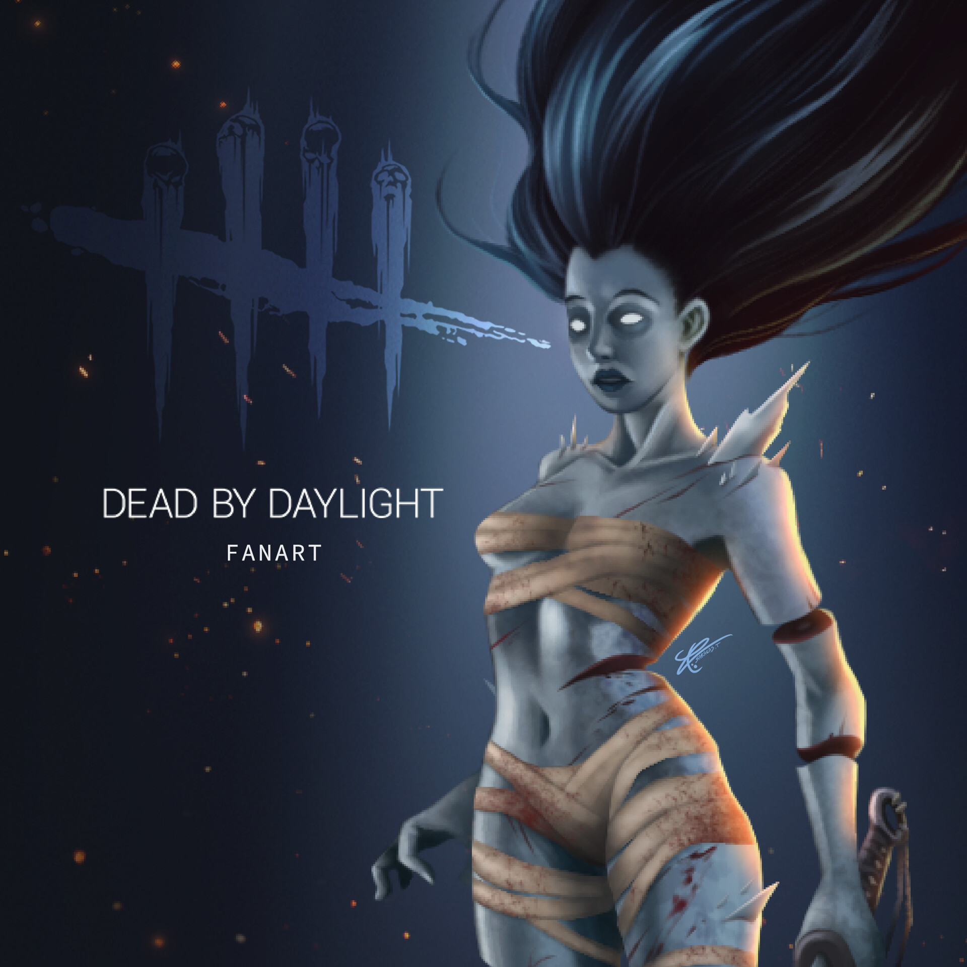 Artstation Dead By Daylight Fanart The Spirit Théo Saragas 4137