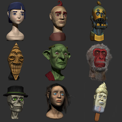 Daily Sketches Zbrush Adventures