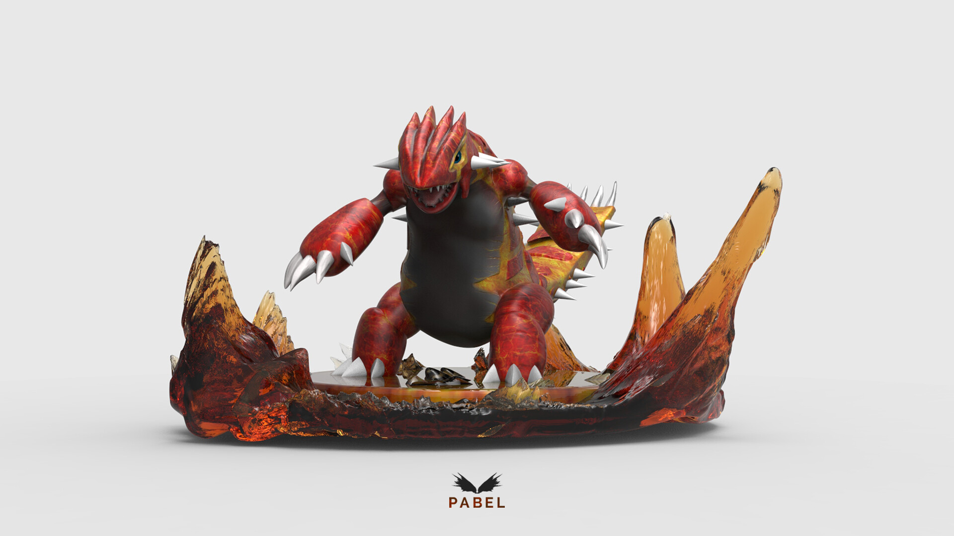 Artstation Groudon Fan Art Pokemon