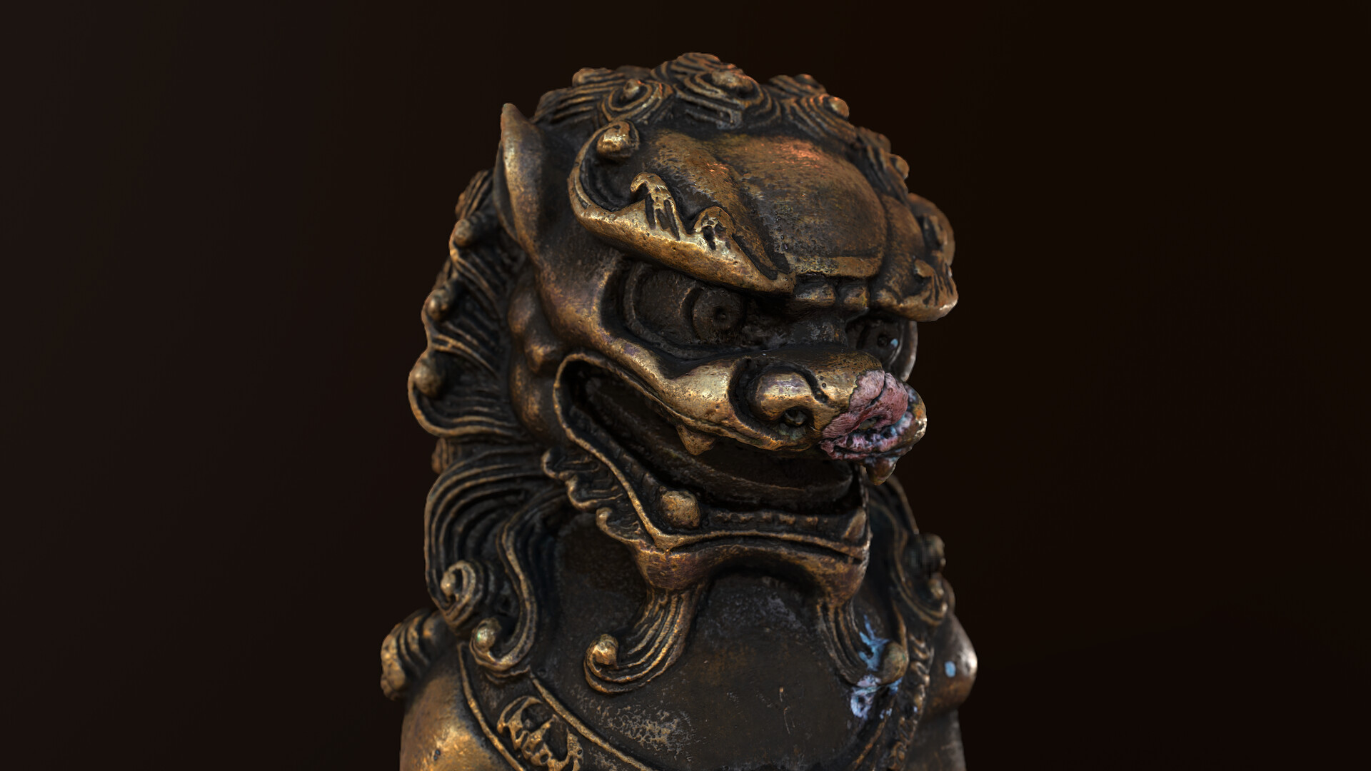 ArtStation - Foo Dog Ornament