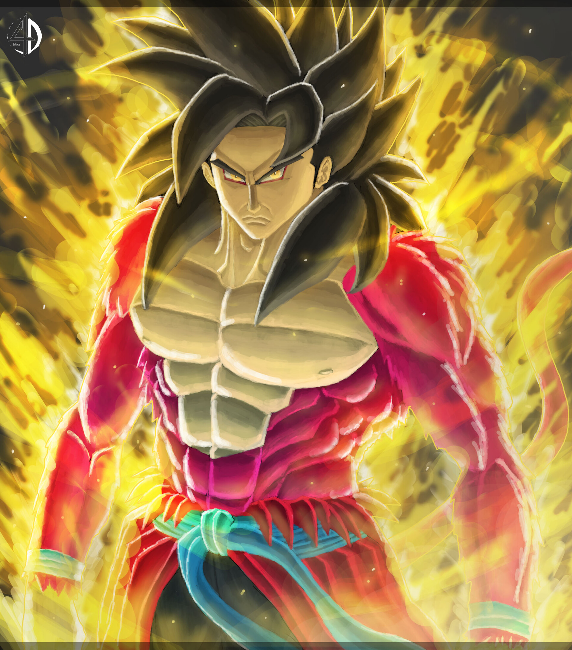 ArtStation - Xeno SSJ4 Goku