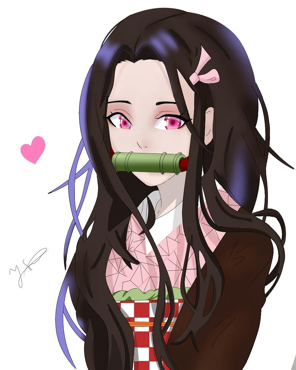 ArtStation - Nezuko ️