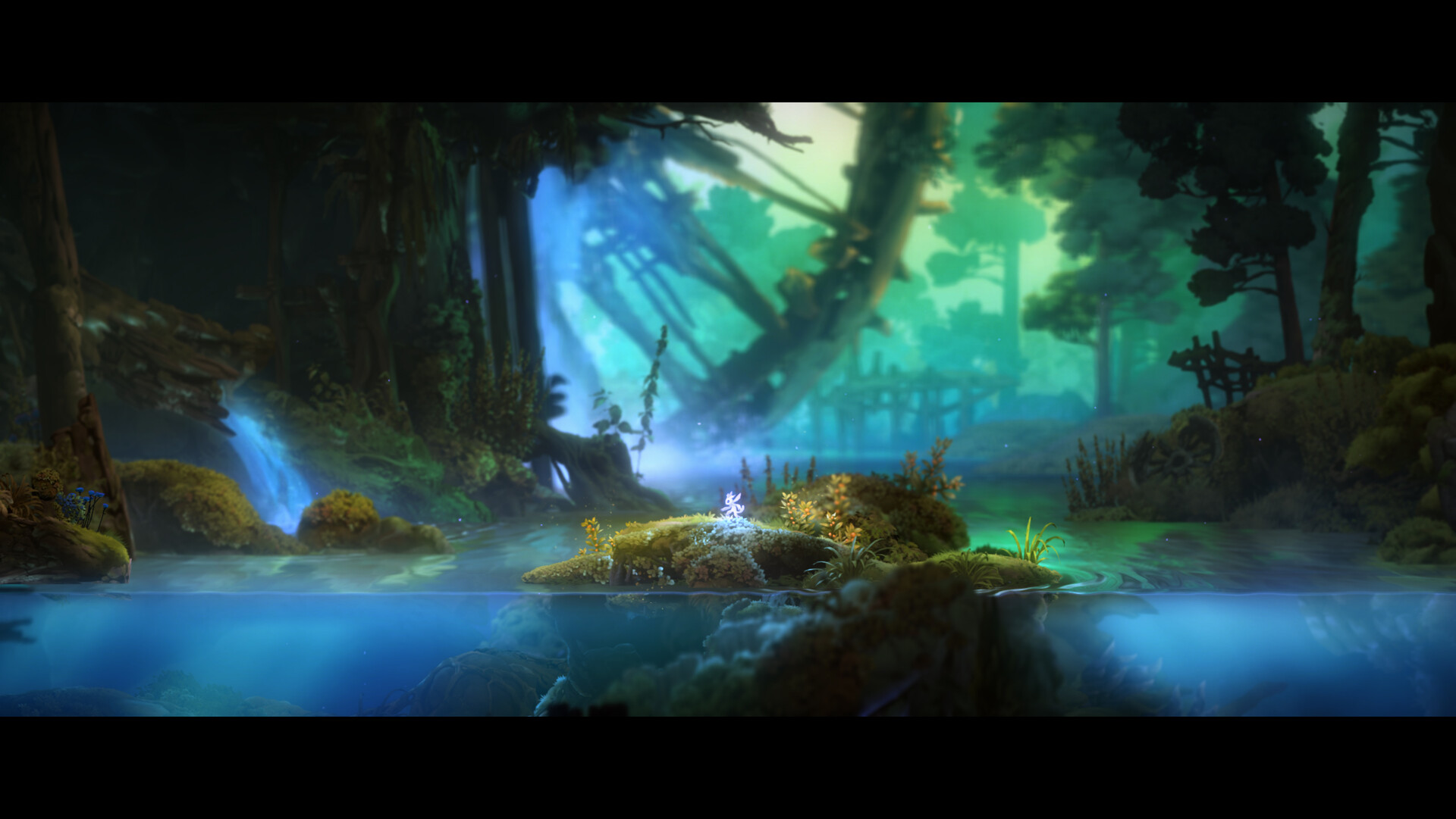 ArtStation - Ori and the Will of the Wisps - Water Set Dressing / Lighting