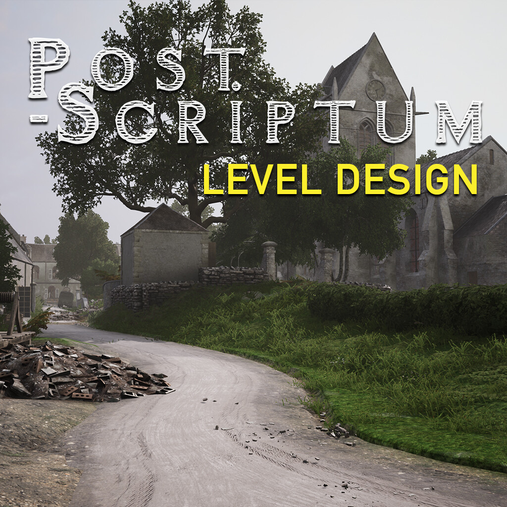 ArtStation - Post Scriptum - Level Design - St. Mere Eglise