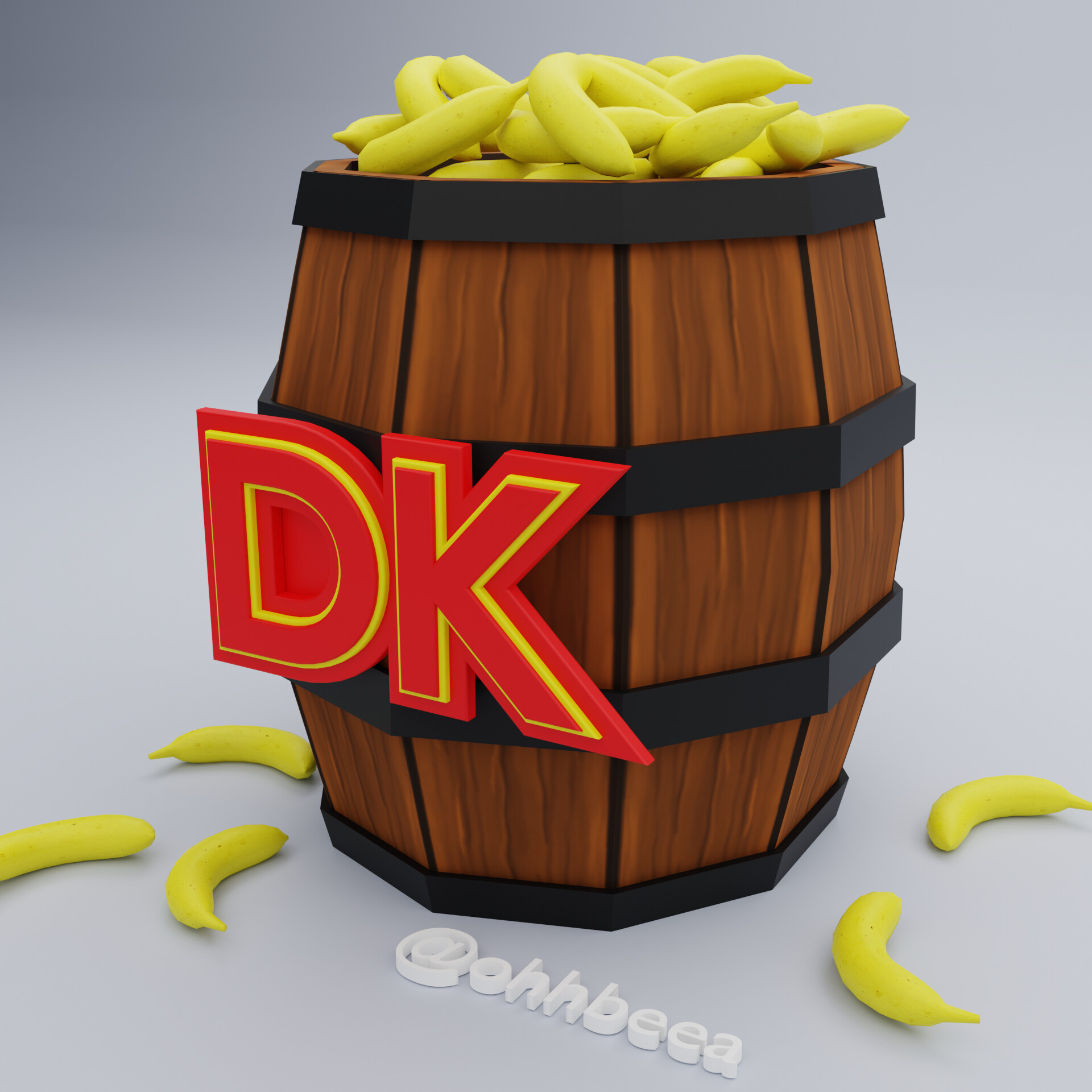 donkey kong barrel
