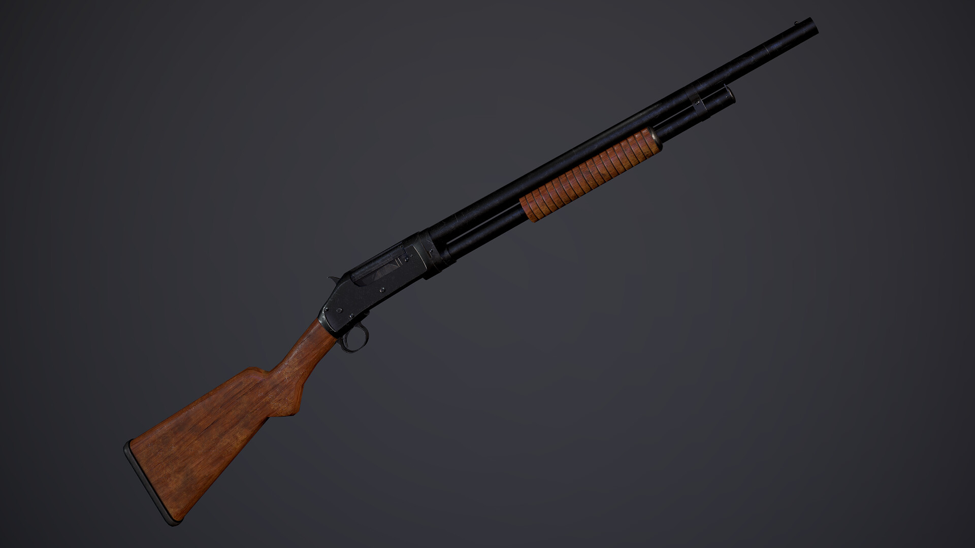 ArtStation - Winchester M1897