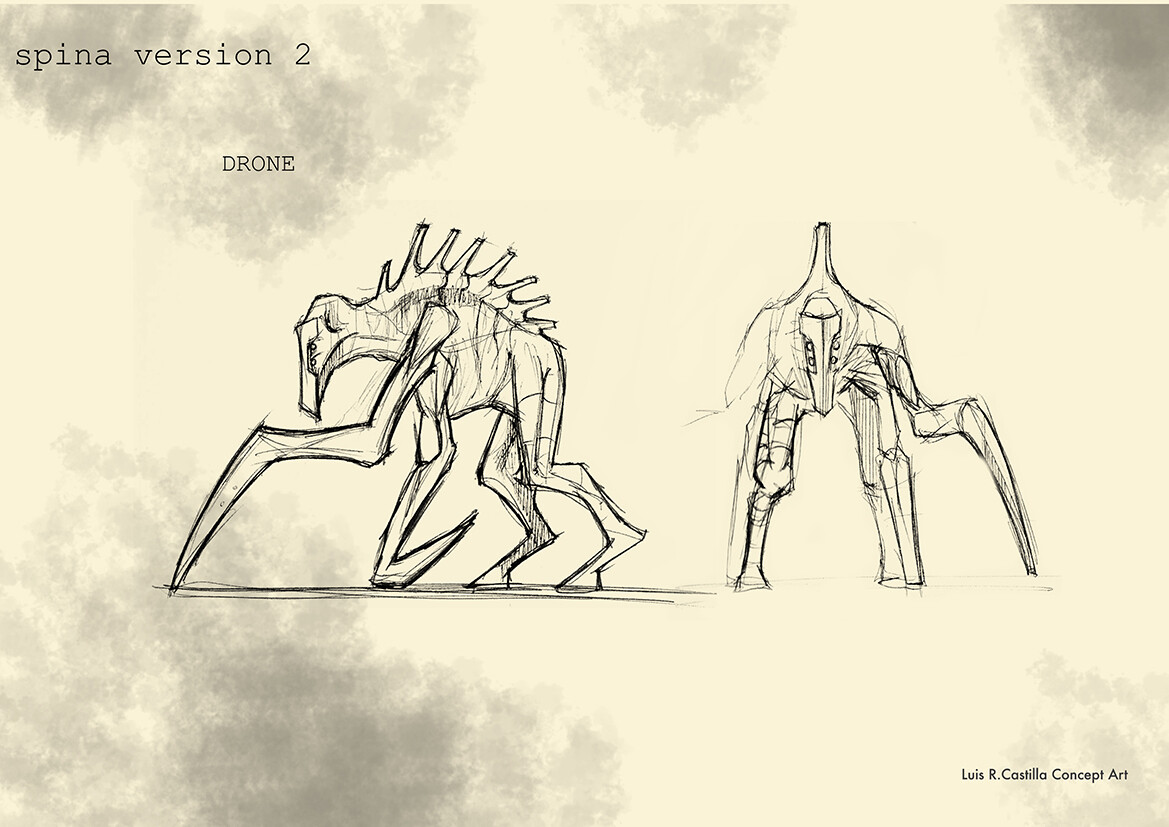 Artstation - Concept Art - Creature Design For A Miniature Wargame 