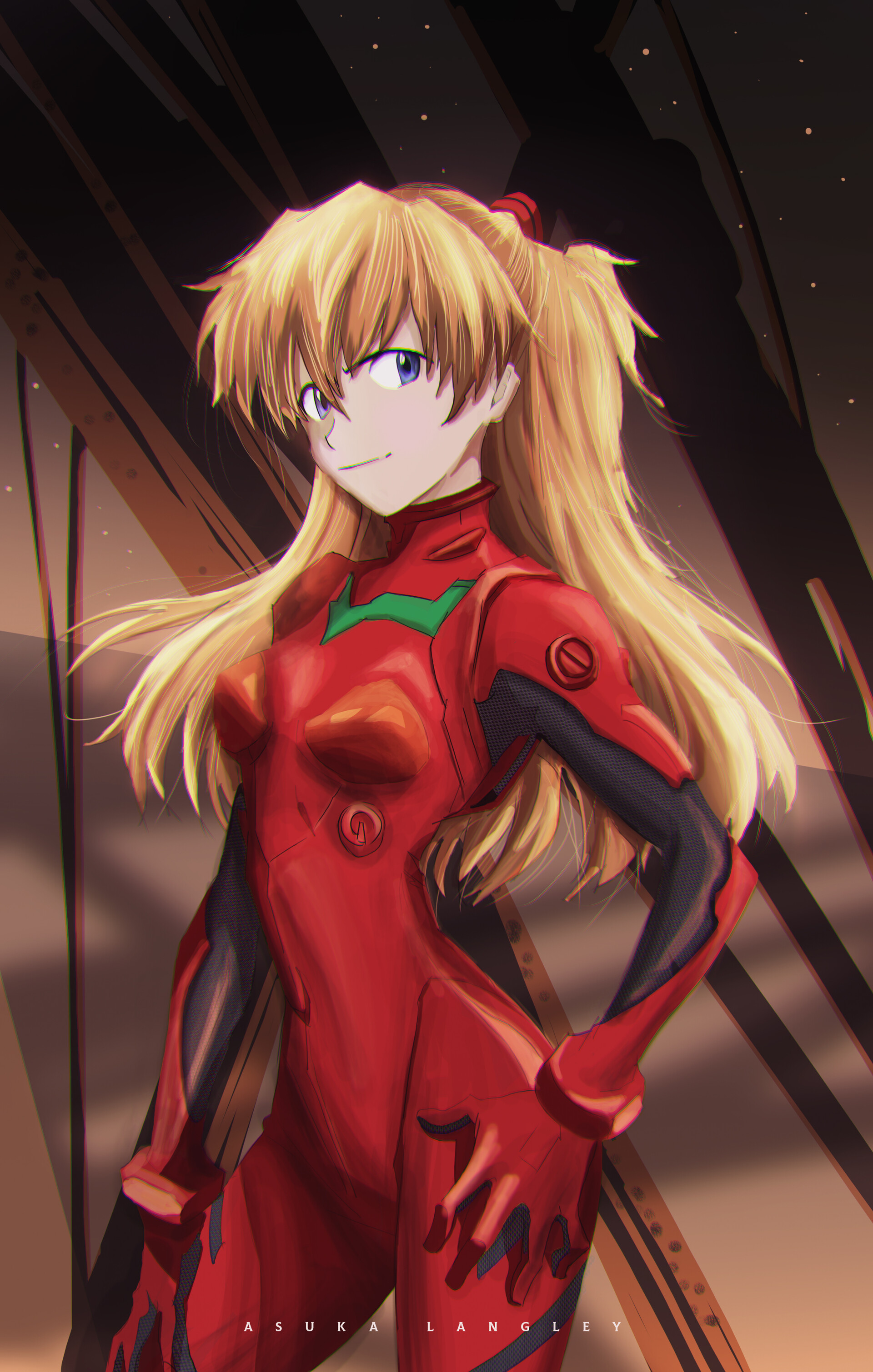 ArtStation - EVANGELION Asuka Langley