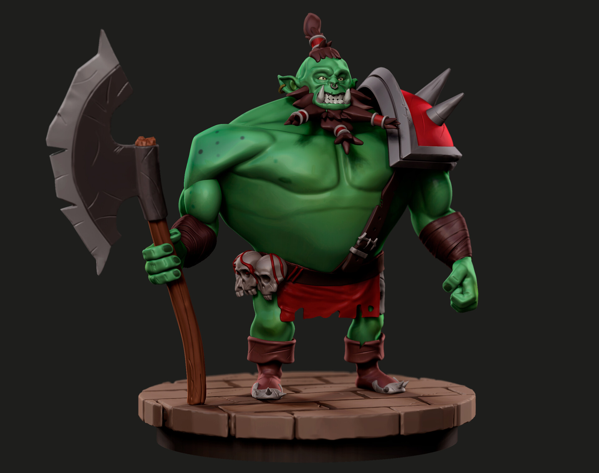 ArtStation - Durork, the Orc