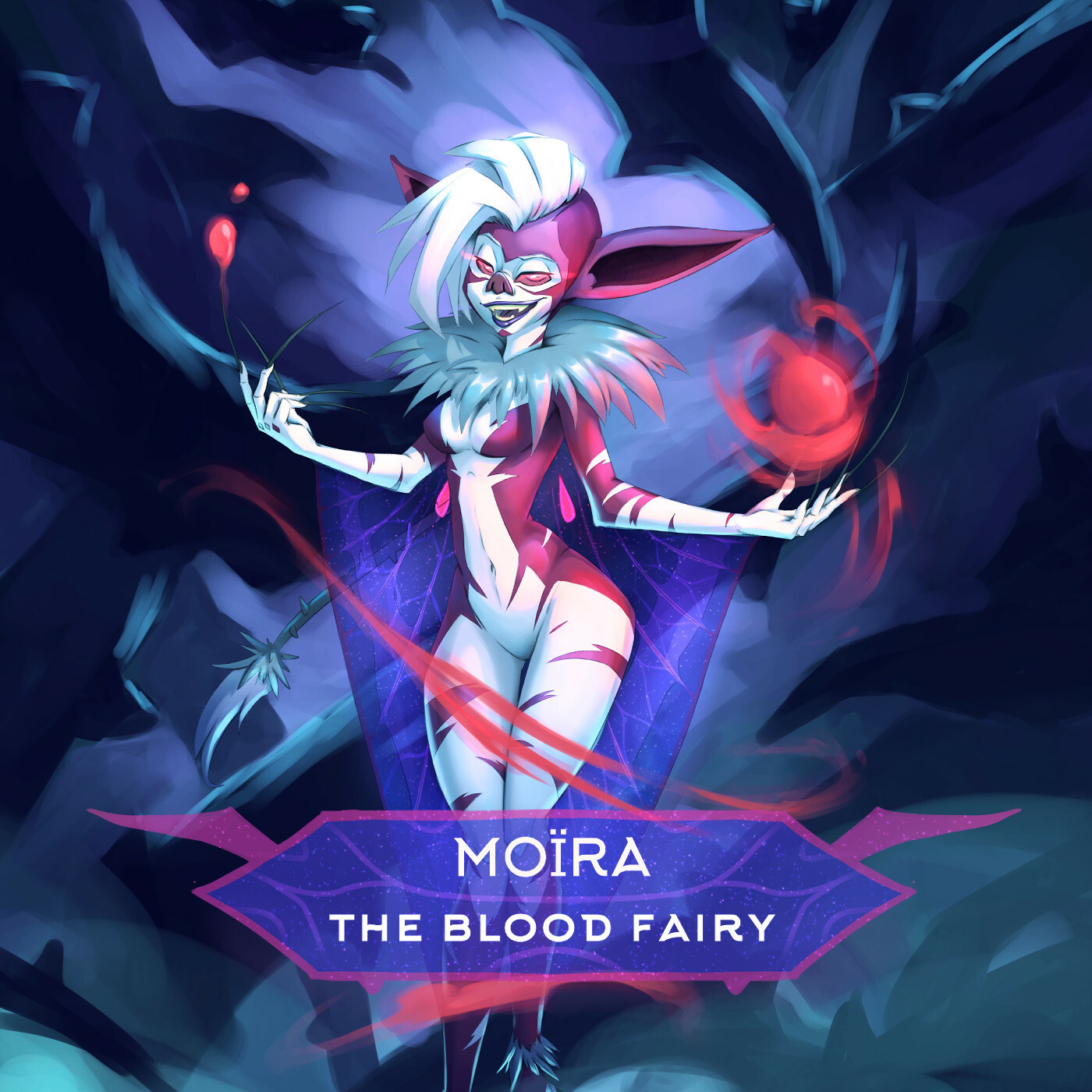 ArtStation Moïra, the blood fairy