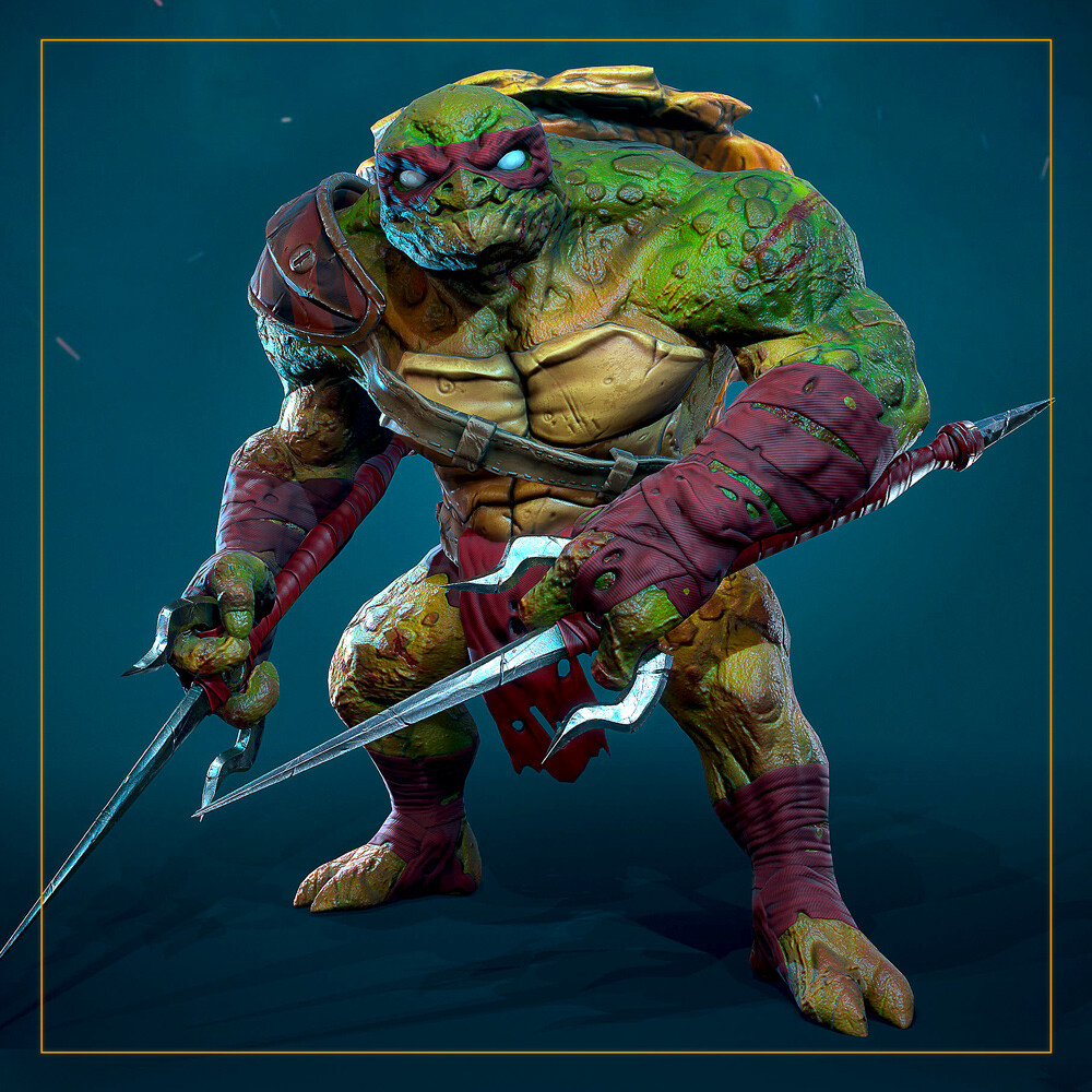 ArtStation - 🔥Teenage Mutant Ninja Turtles - Raphael🔥