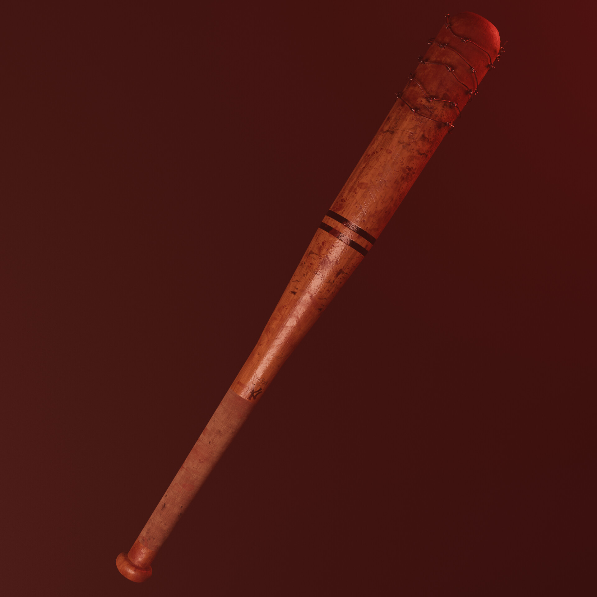 ArtStation Baseball bat zombie apocalypse