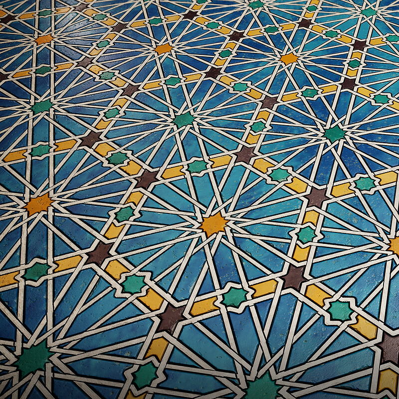 Moorish Mosaics | Substance Challenge