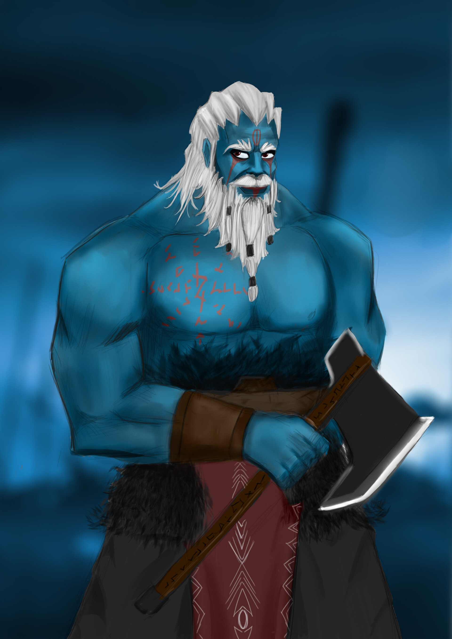 ArtStation Hallbjorn Character Design