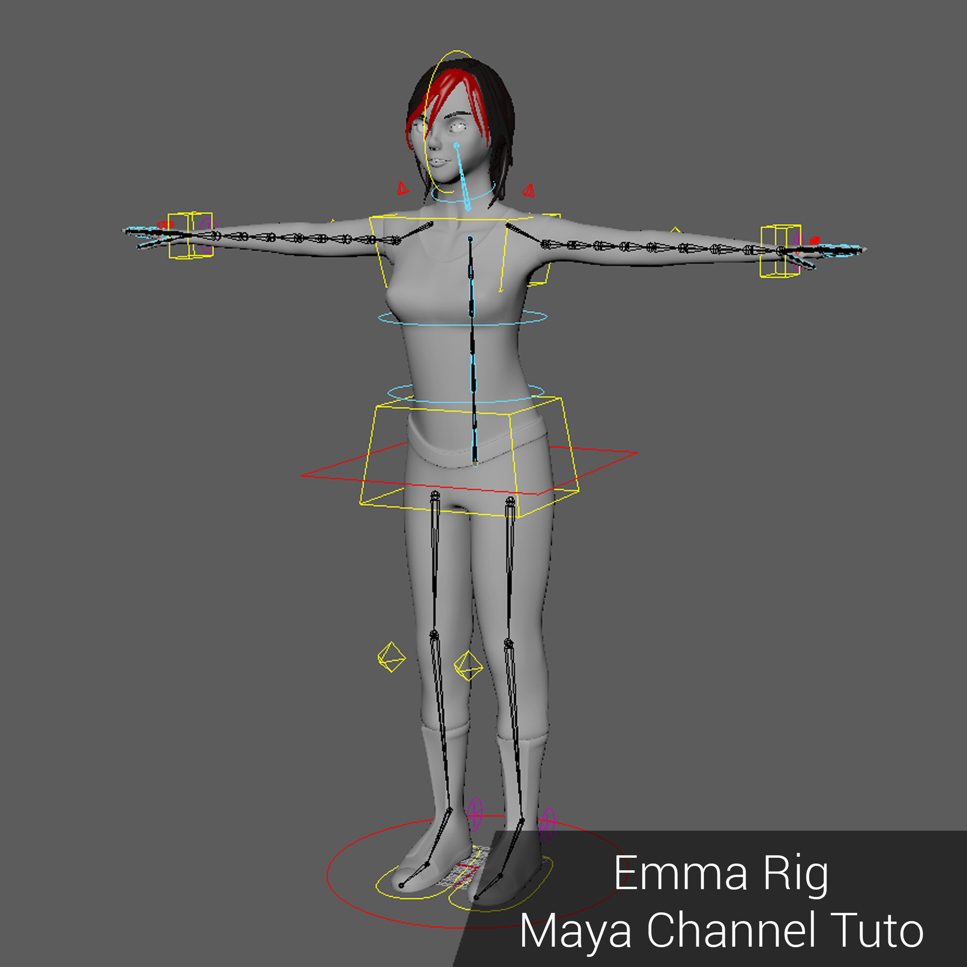 ArtStation - Advanced Human Rig.