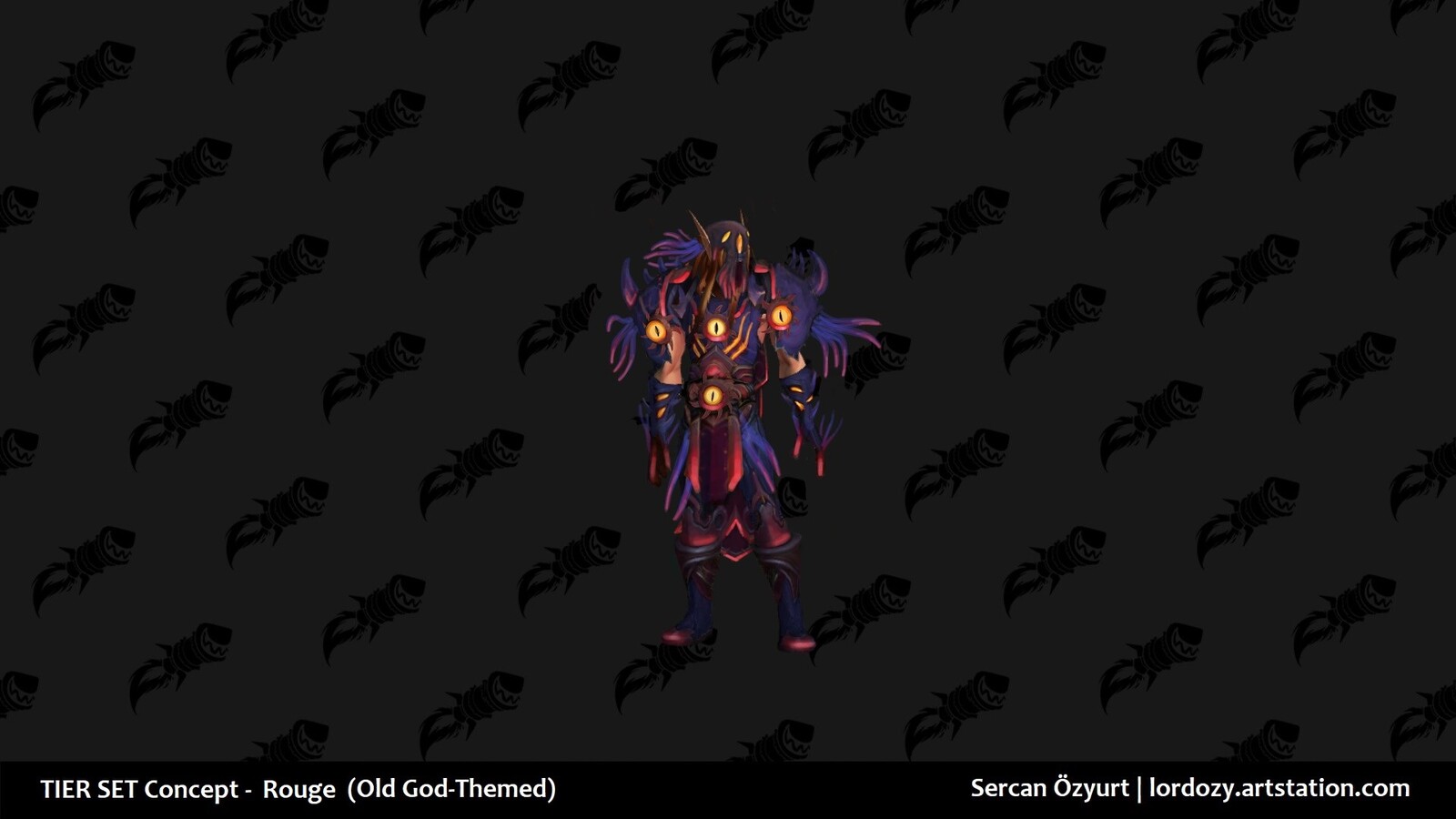 [Fan Concept] Tier Set Rouge - World of Warcraft