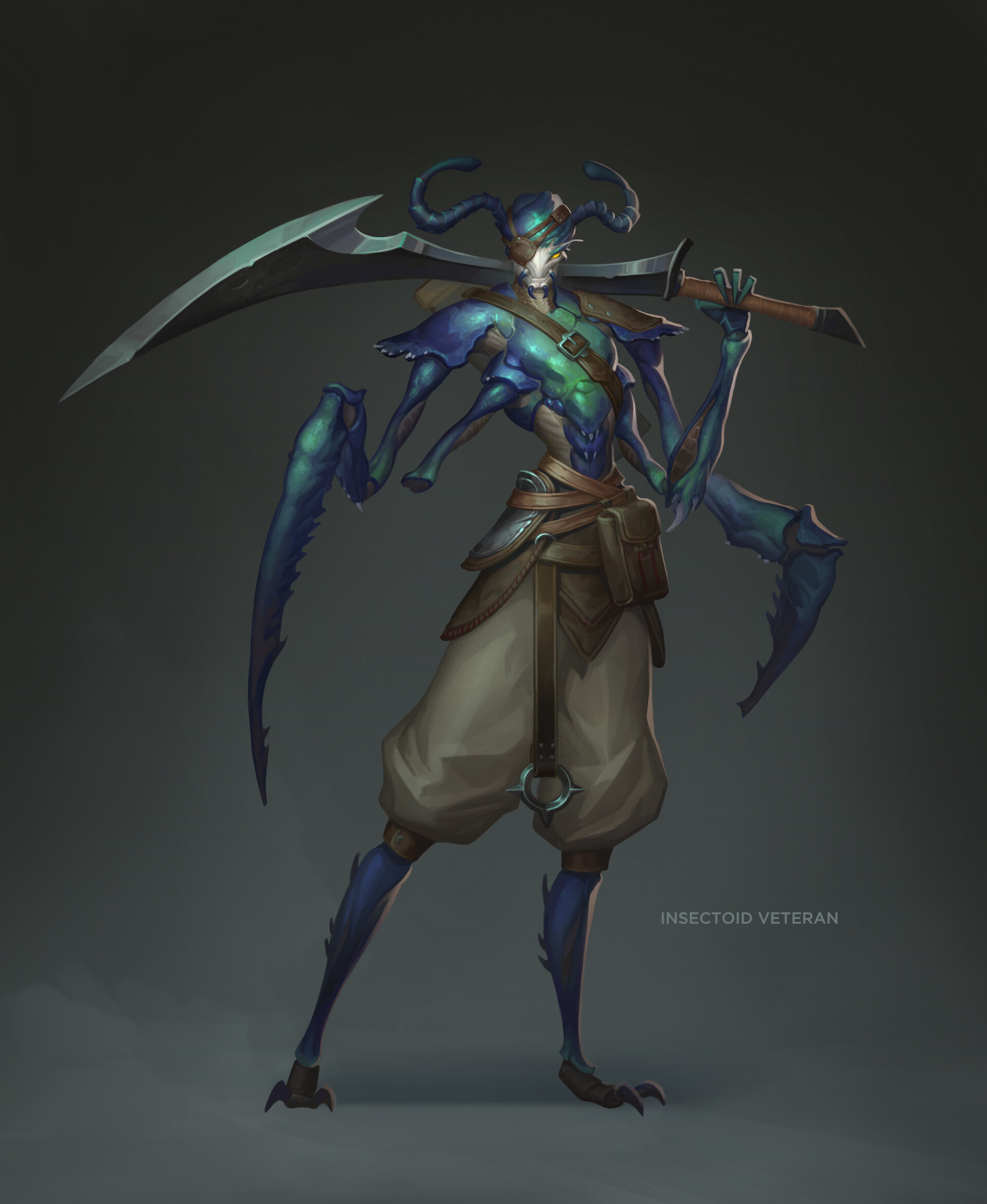ArtStation - Insectoid Veteran