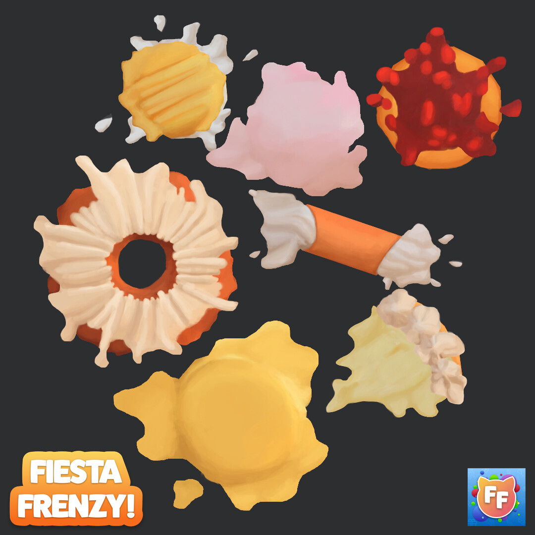 Dessert Splashes (Polished) | Fiesta Frenzy, AR Game