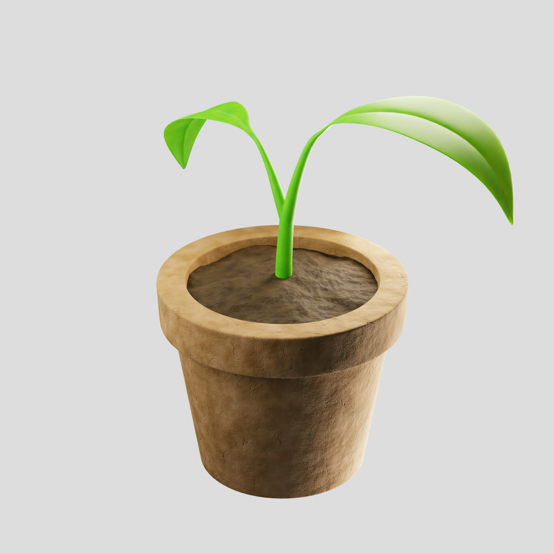 ArtStation - How to Create a Potted Plant in Blender (Tutorial)