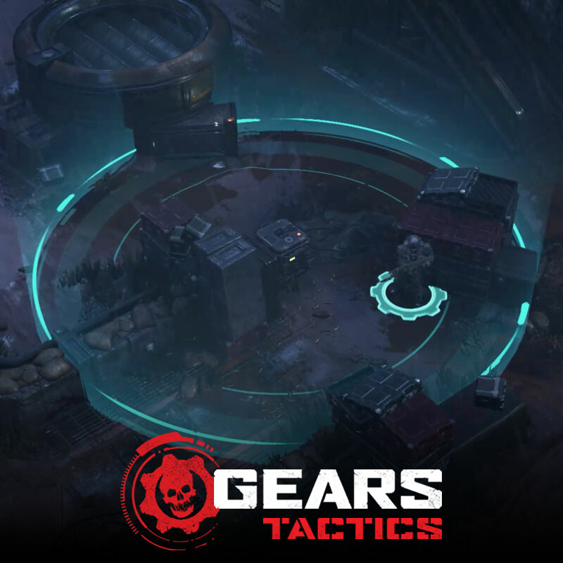 ArtStation Gears Tactics (Diegetic UI)