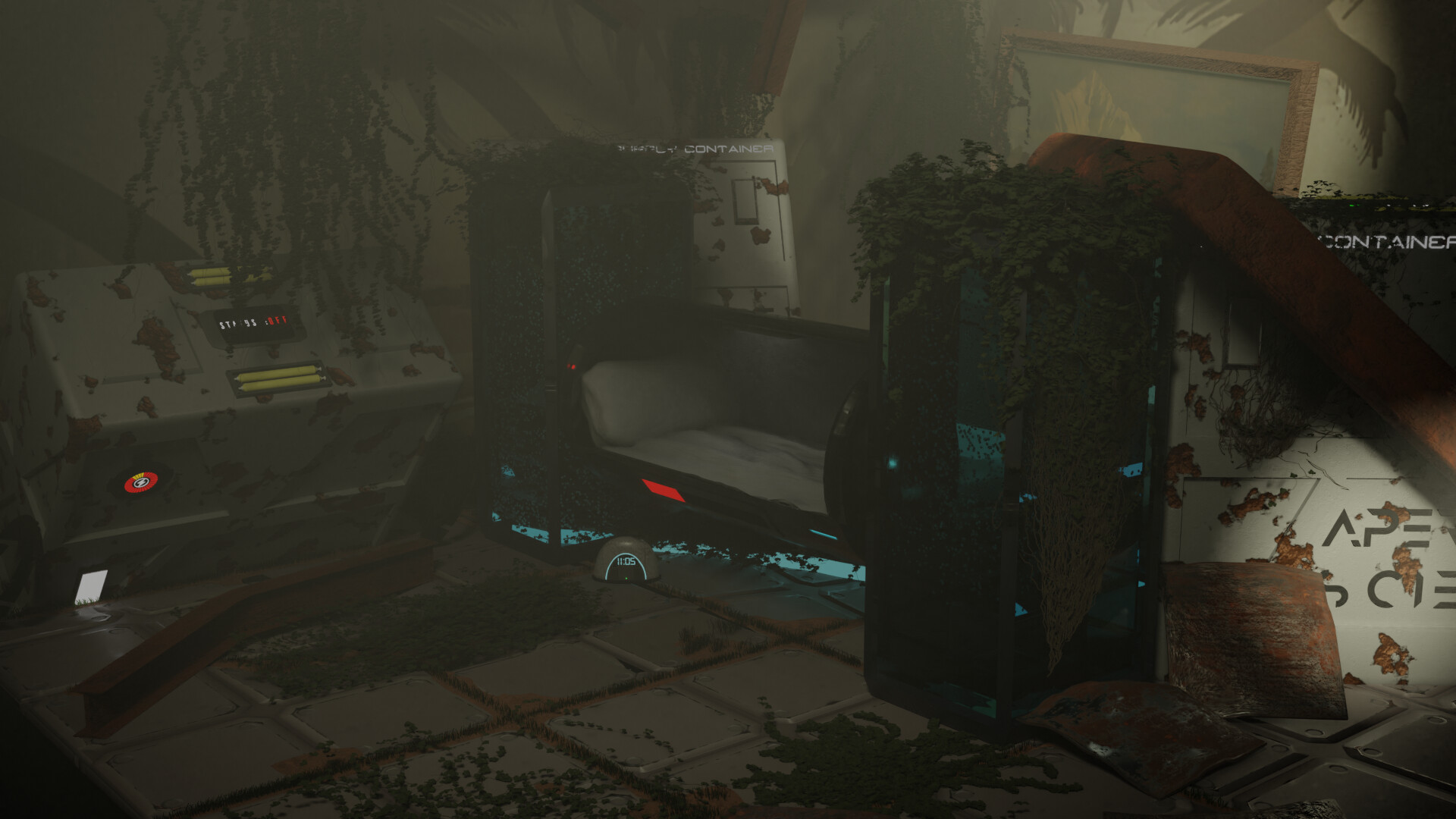 ArtStation - Abandoned Portal 2 Sleep Chamber