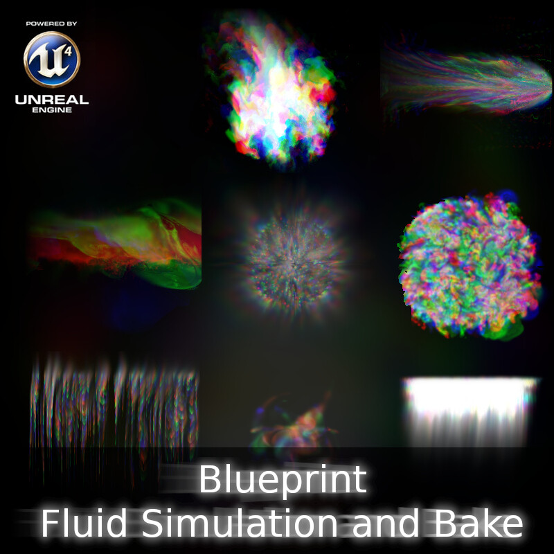 ArtStation - 2D Fluid Simulation and Atlas Bake within Unreal Engine