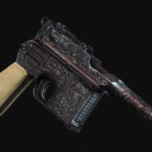 Engraved Mauser
