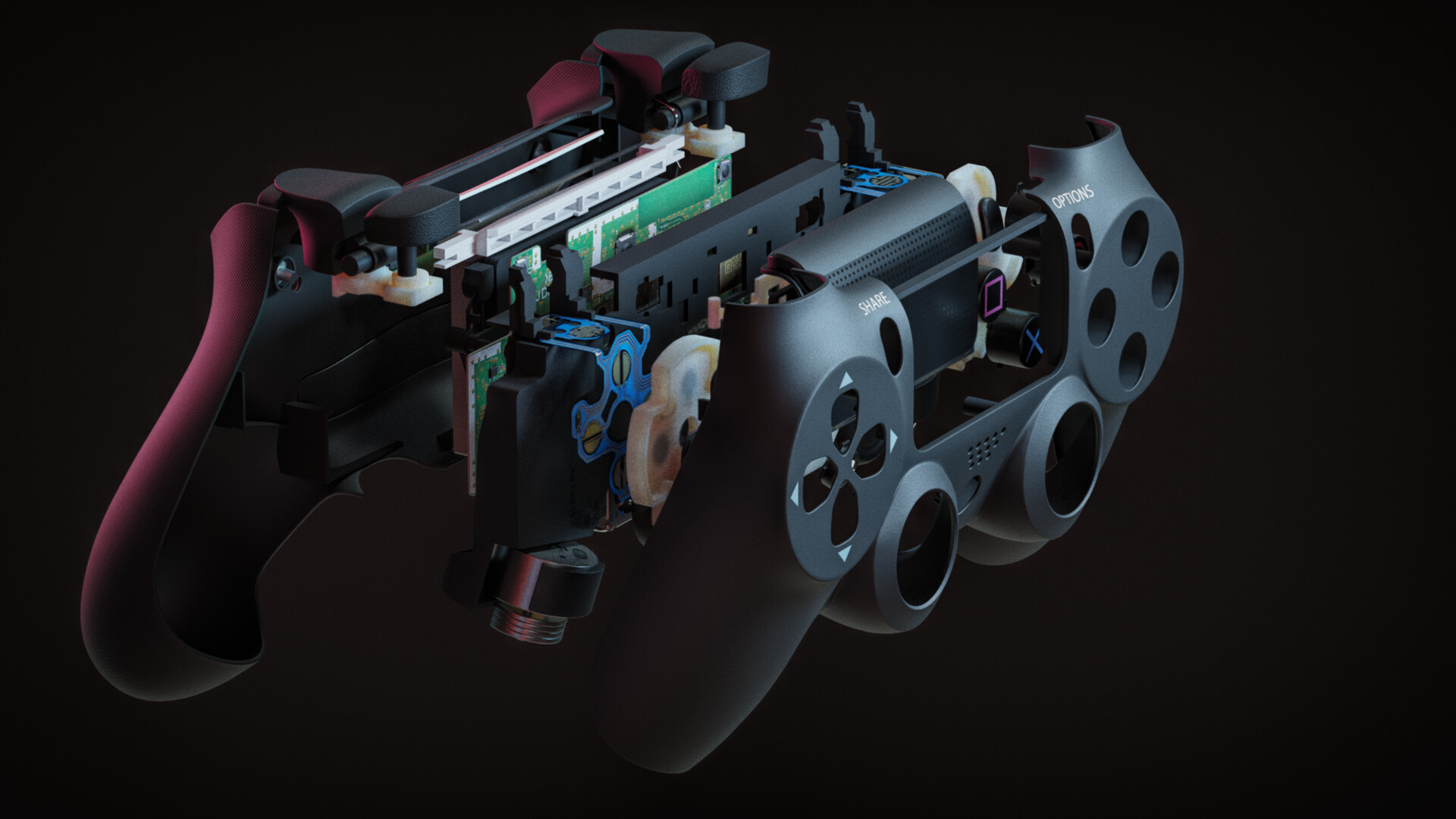 Control assembly. Ps4 Blender. Assembly игра ps4.