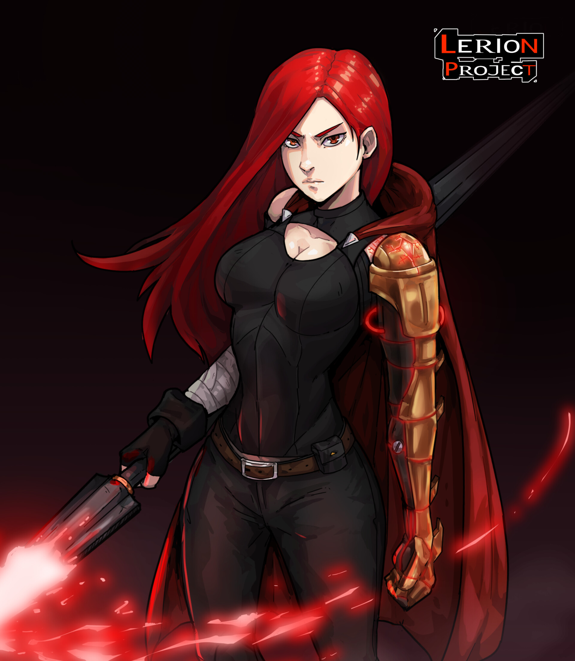 ArtStation - The Red Lighting - Original Character