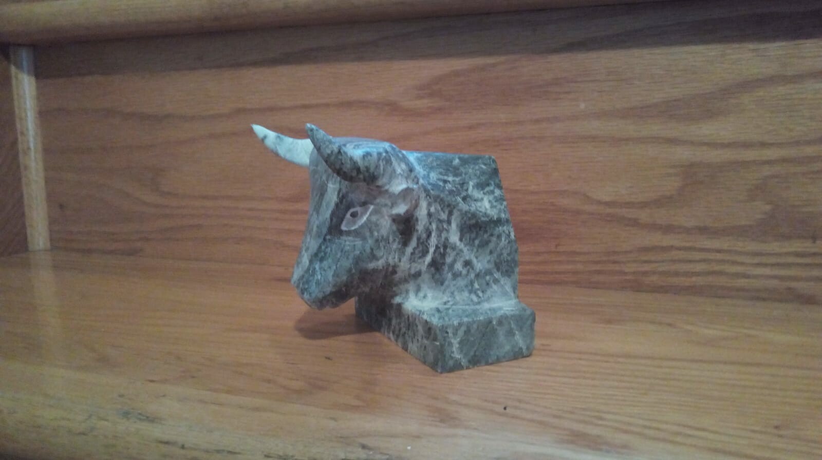 ArtStation Bull Head Stone Carving