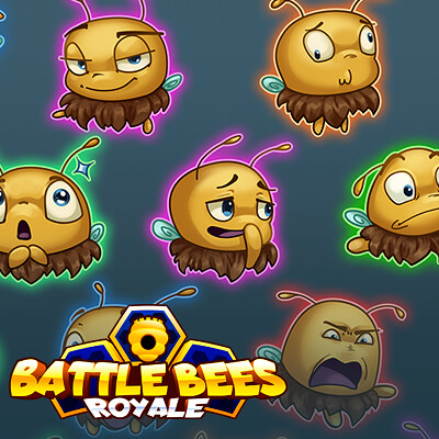 Battle Bees Emotes