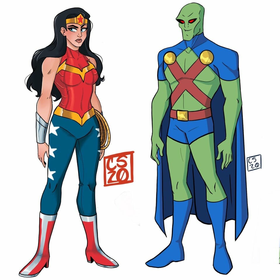 ArtStation - DC Character costume designs