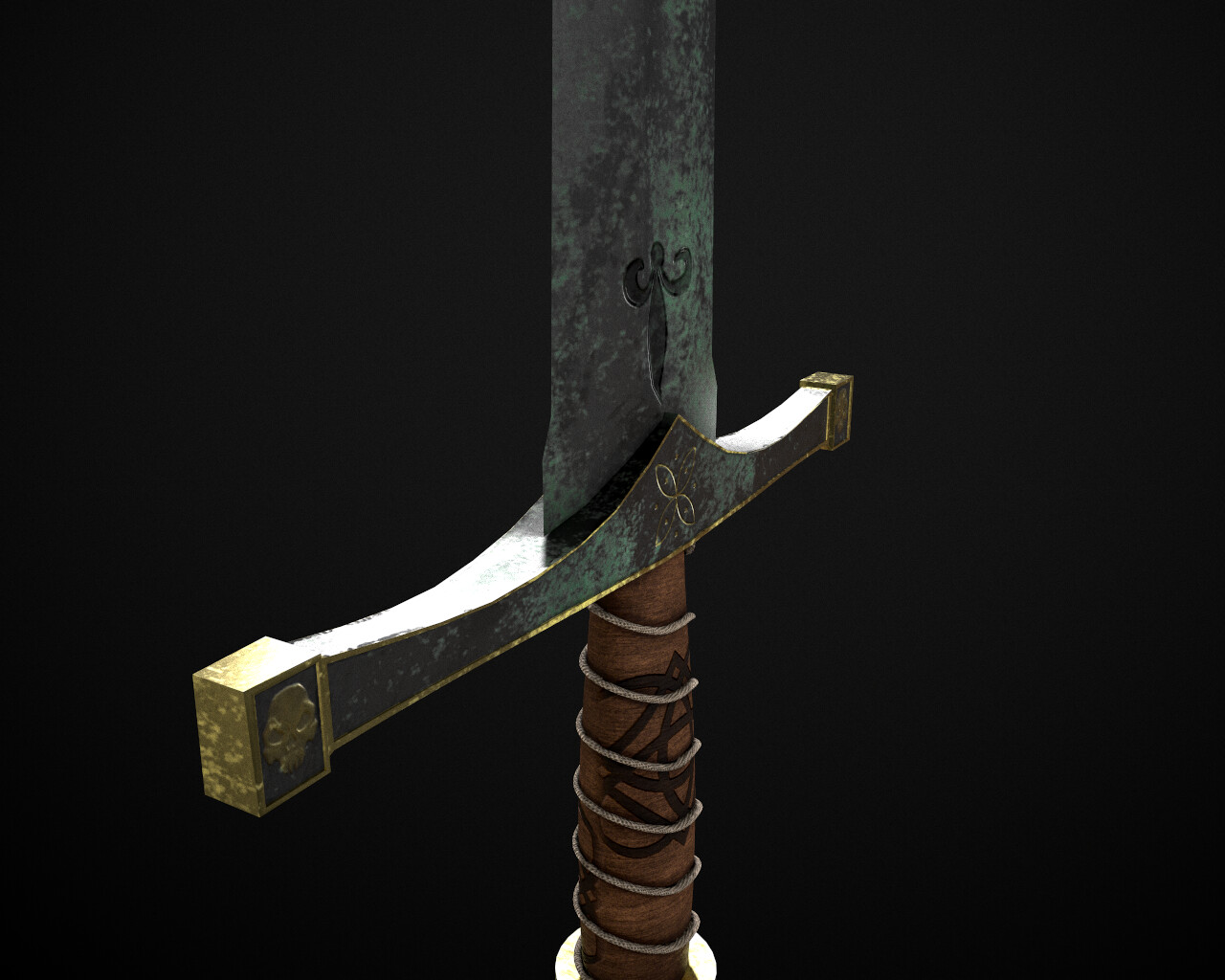 ArtStation - Bastard Style Sword