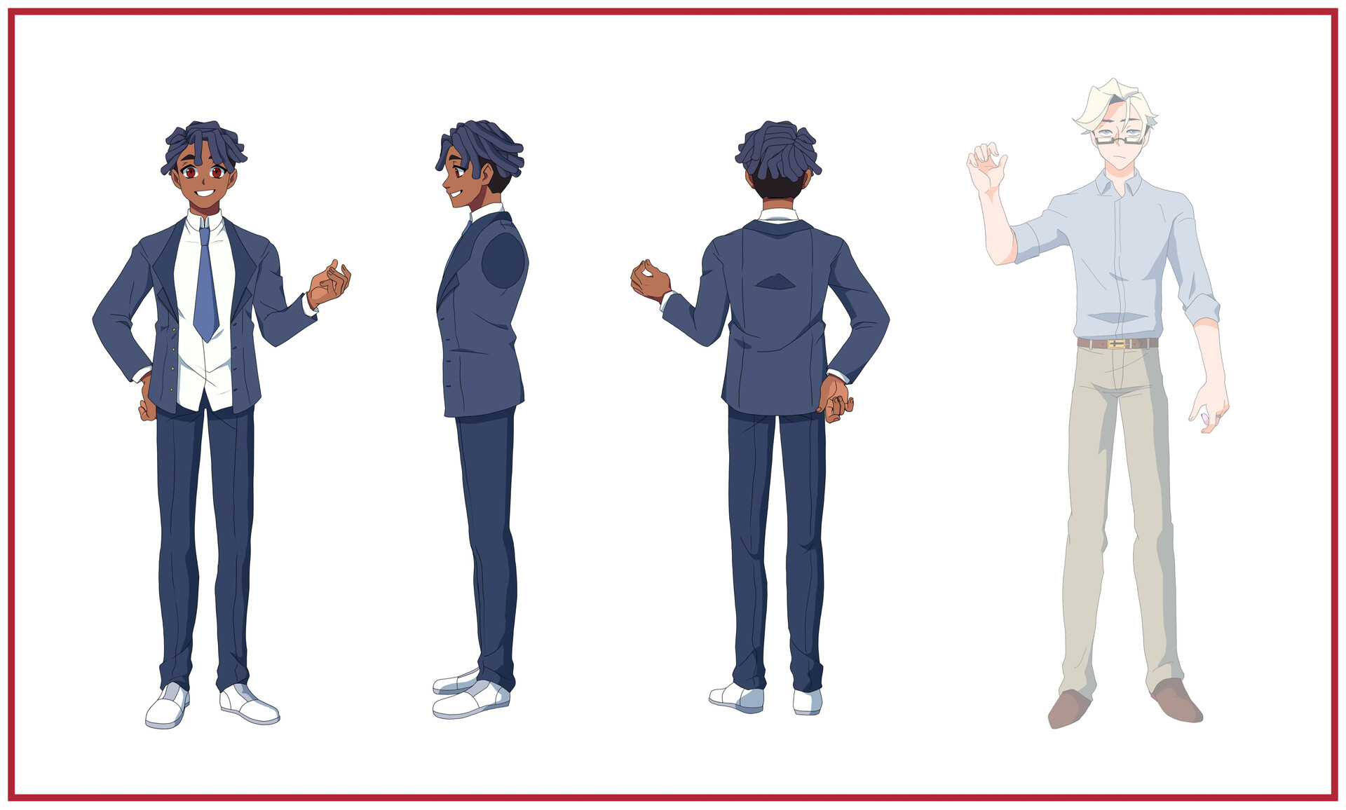 Character Turnaround Commission | Duel Amino