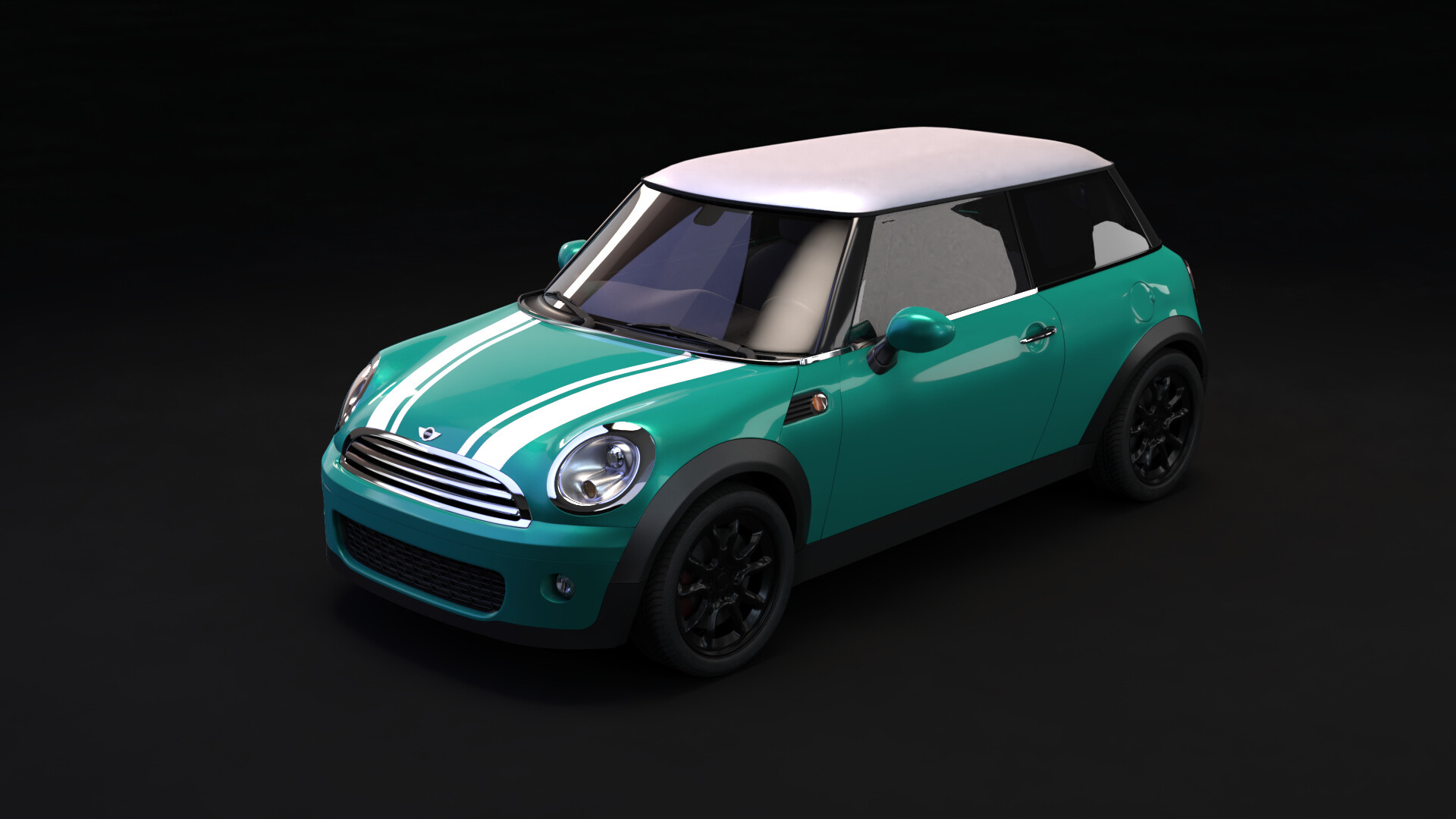 ArtStation - Mini Cooper project