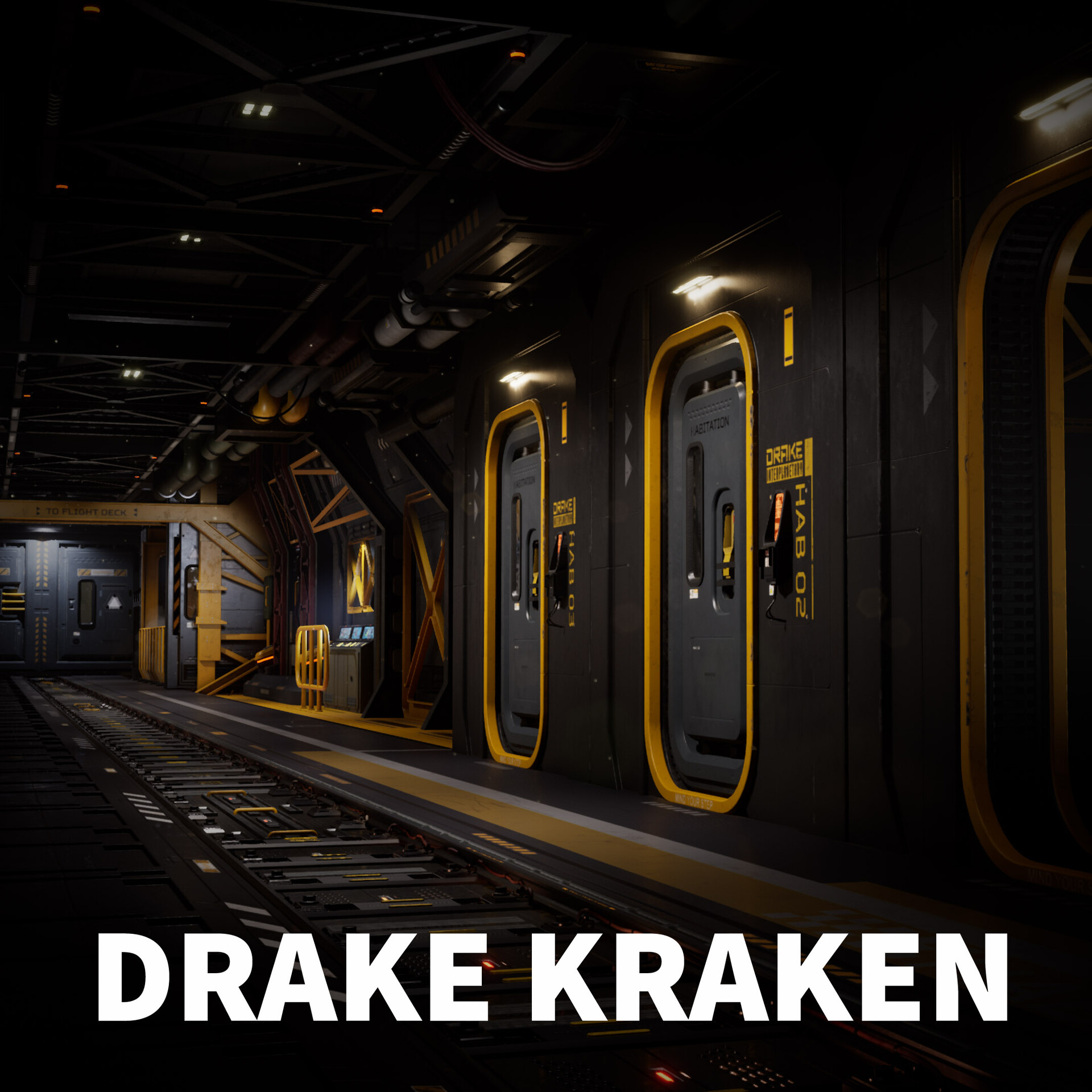 ArtStation - Drake Kraken from Star Citizen