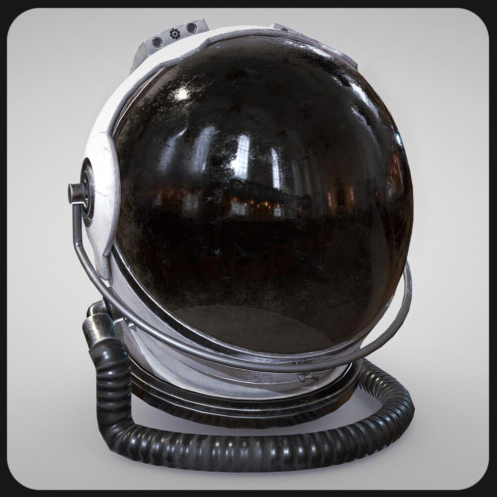 ArtStation - Cosmonaut Helmet