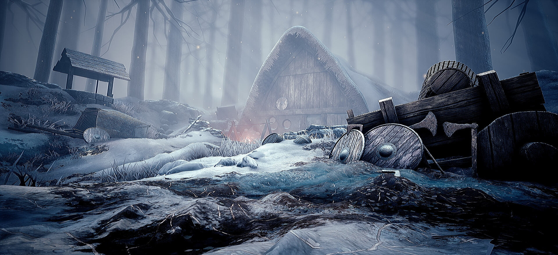 ArtStation Snowy Viking Environment