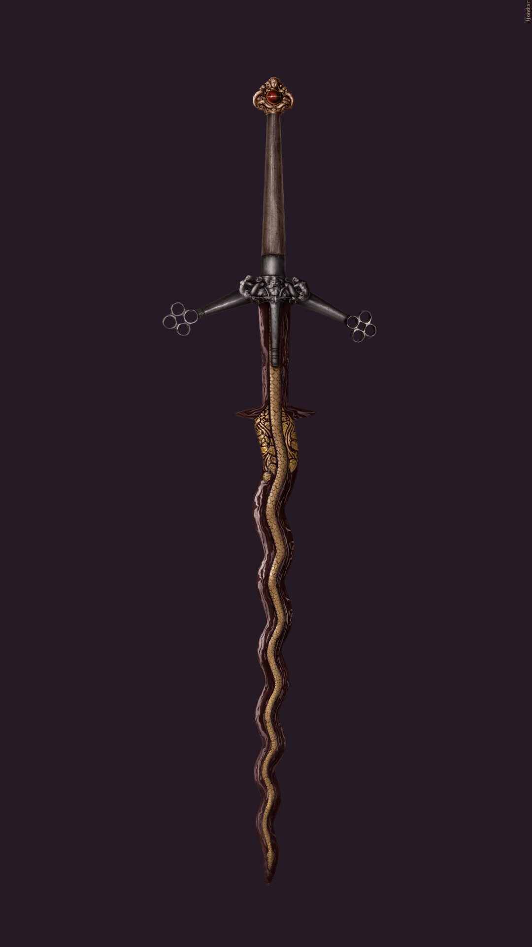 ArtStation - The Demon Sword, Exile