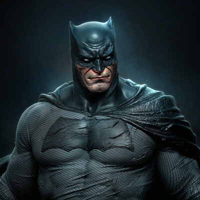 ArtStation - Dark Knight - Batman