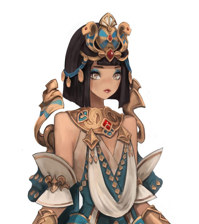 ArtStation - Cleopatra concept costume