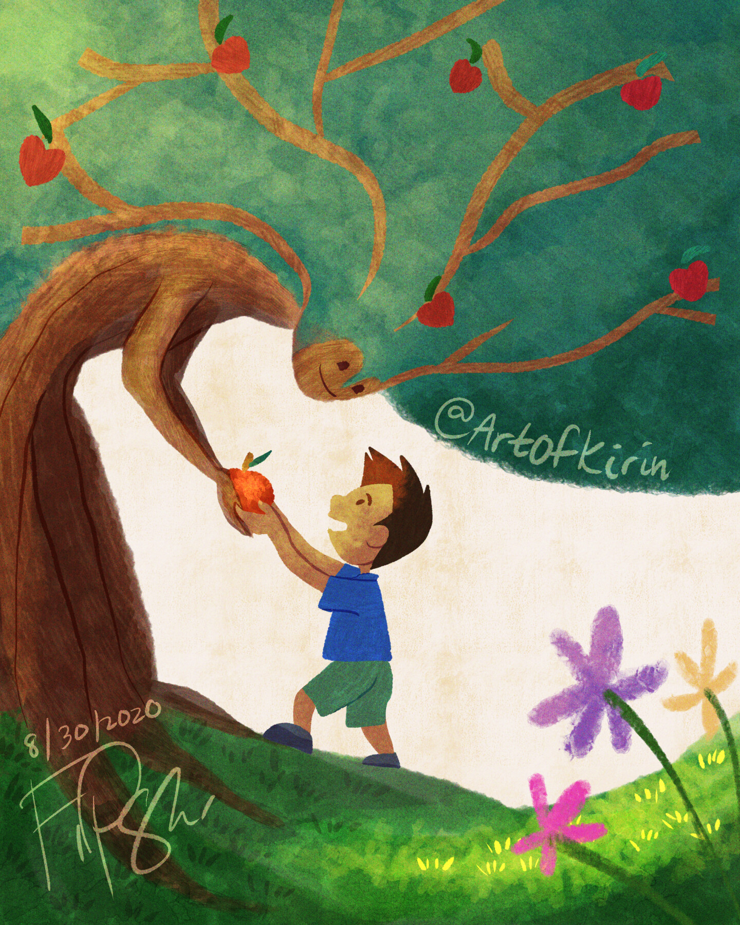 ArtStation - The Giving Tree